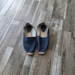 Soludos Dark Blue Loafers